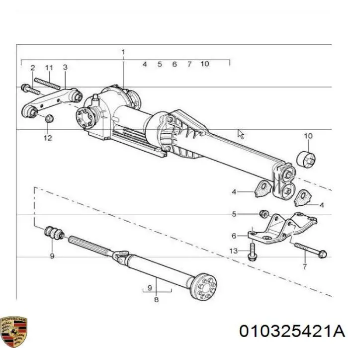 Масло АКПП Porsche 010325421A