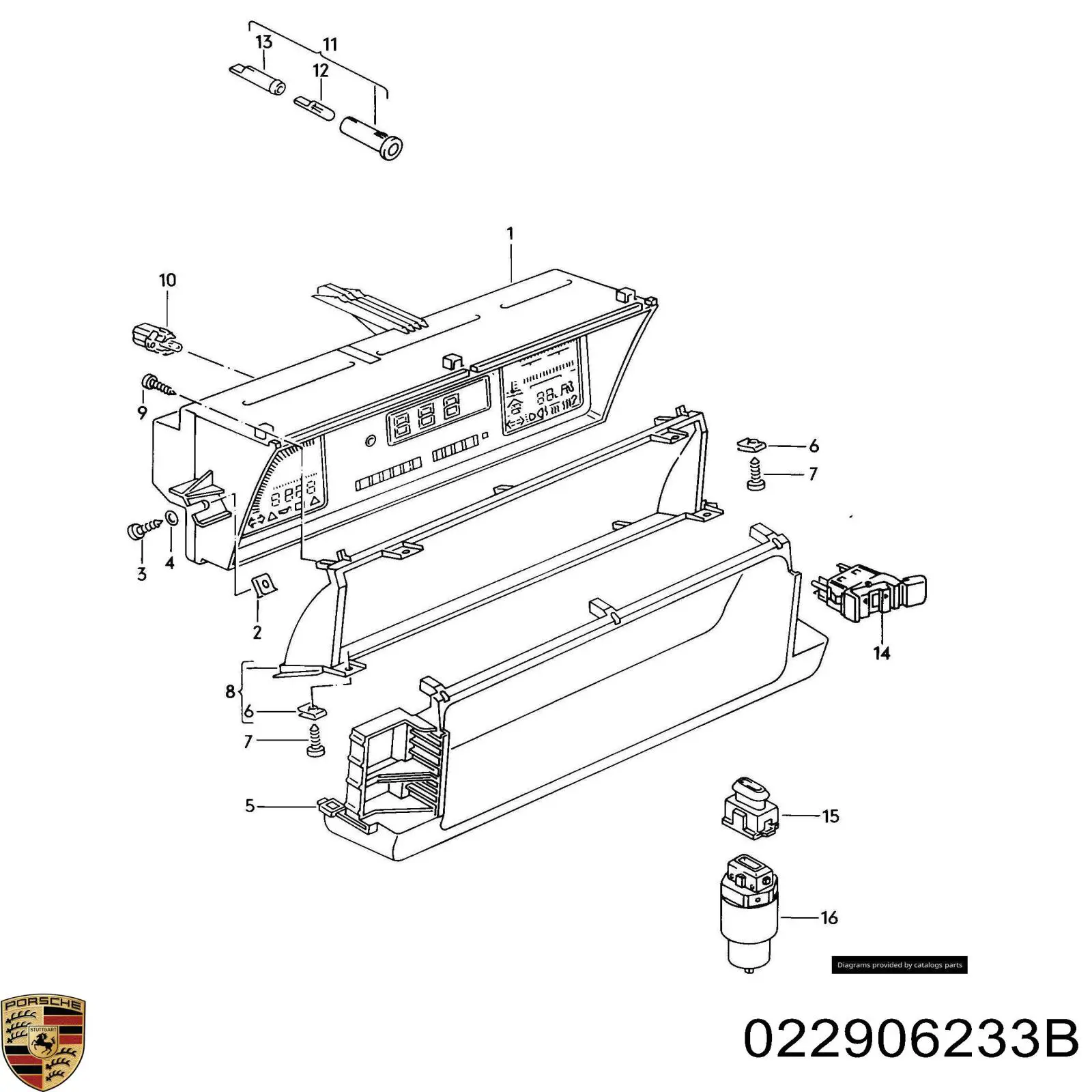  Porsche 022906233B ціна, від 4.94 USD
