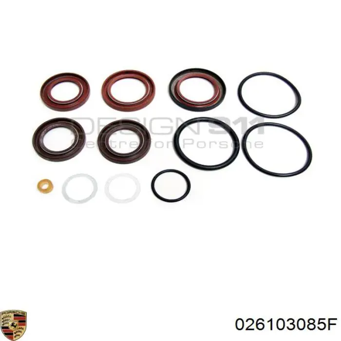 Купити 026103085F Porsche Сальник распредвала двигуна, передній