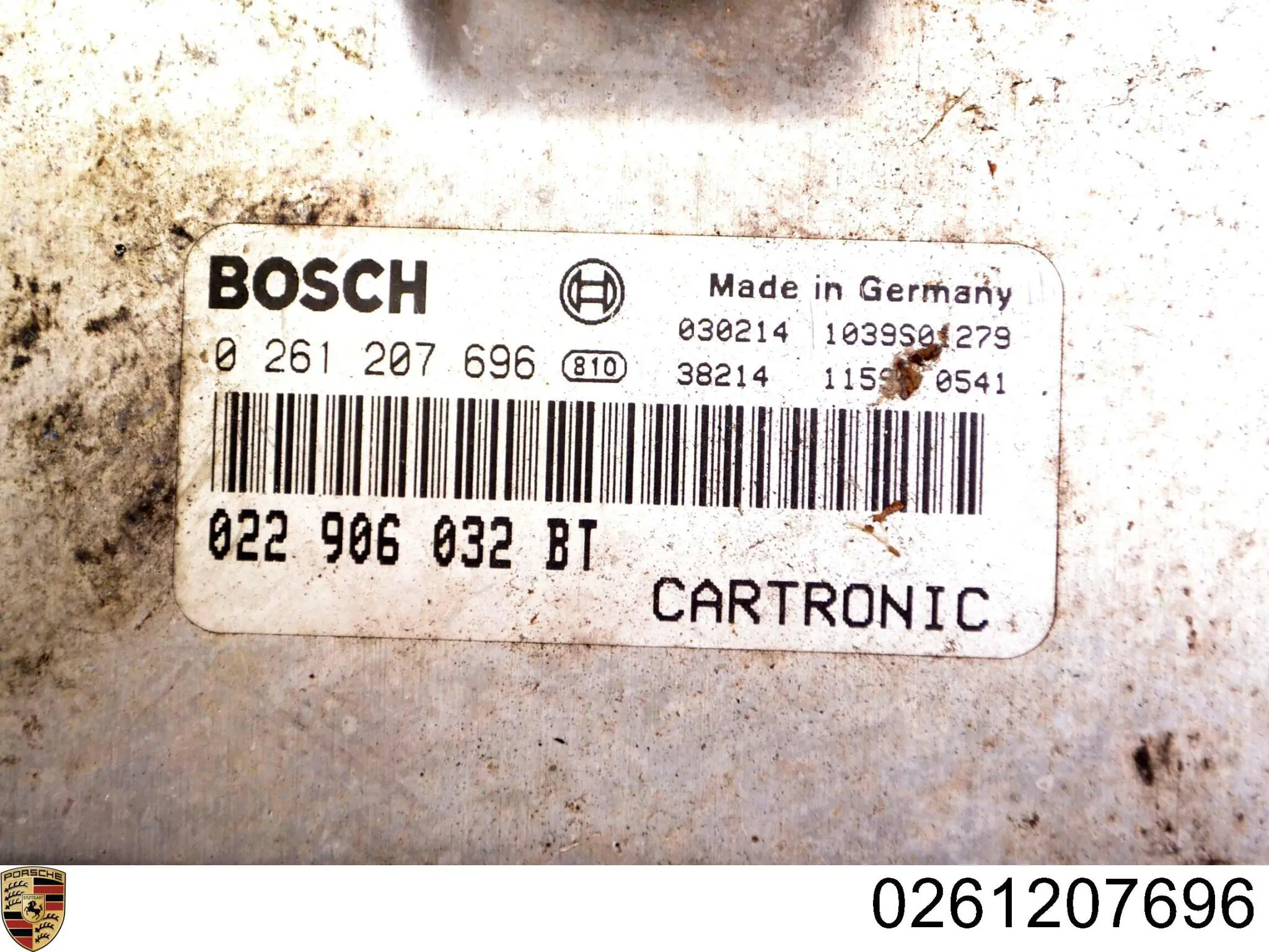 Електронний блок керування двигуном 0261207696 Porsche