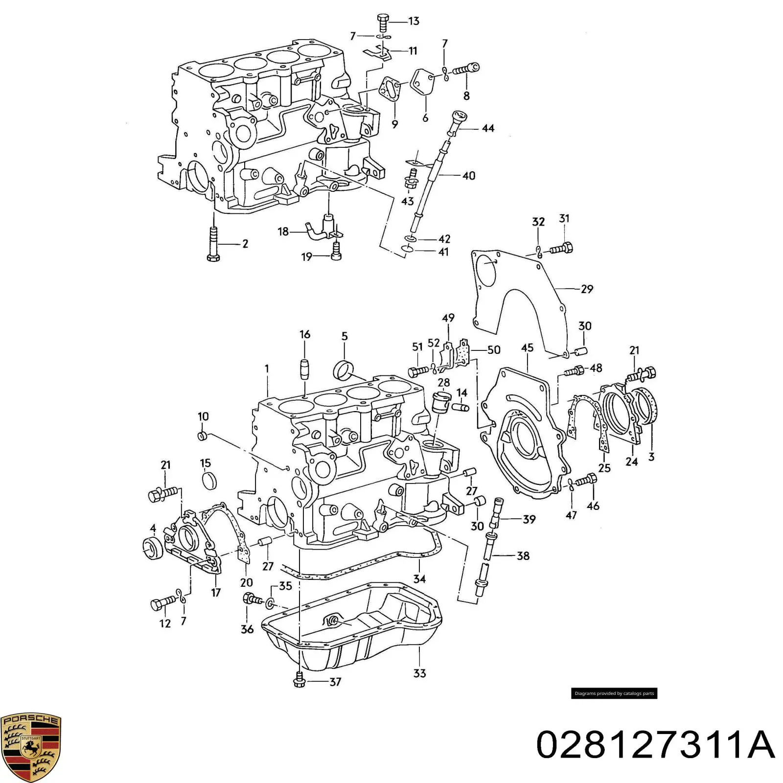 Купити 028127311A Porsche 