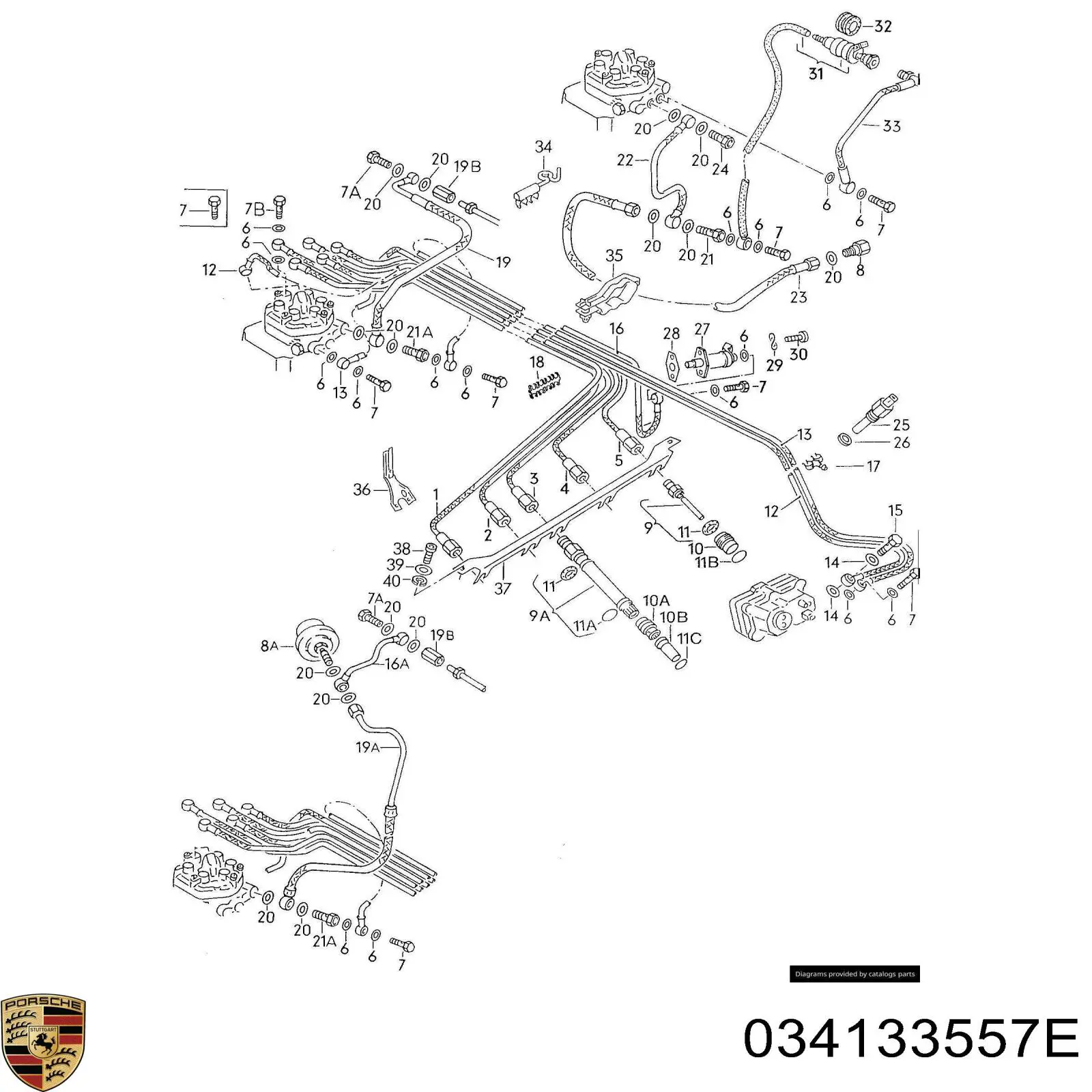 Ремкомплект насос-форсунки VAG 034133557E
