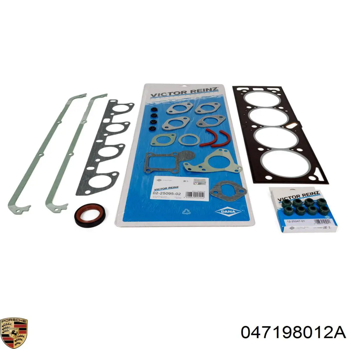 Купити 047198012A Porsche Комплект прокладок