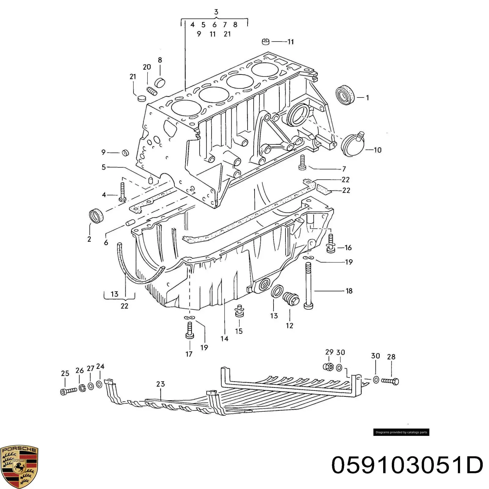 Купити Сальник колінвала задній Volkswagen LT 28-35 I 