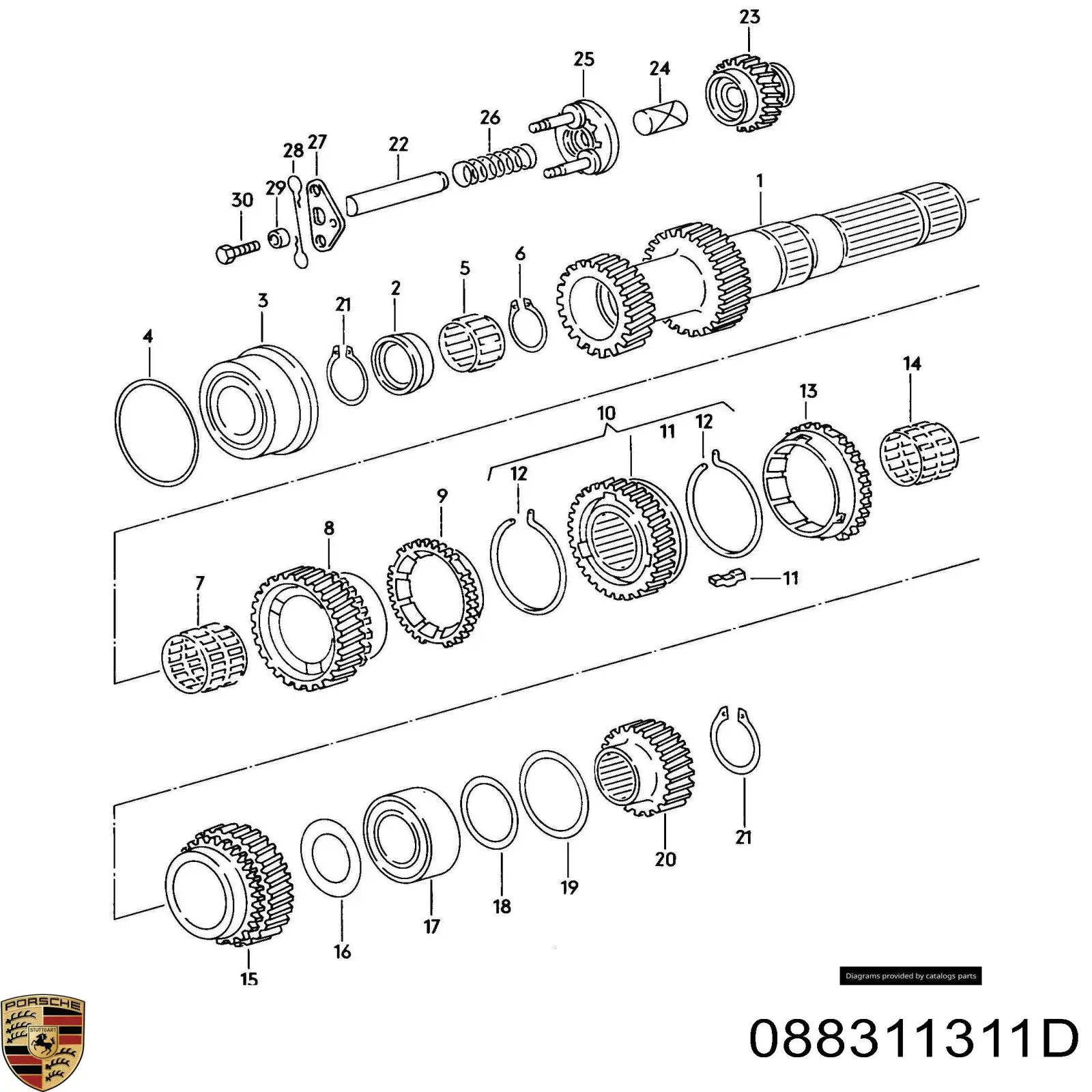  VAG 088311311D ціна, від 18.84 USD