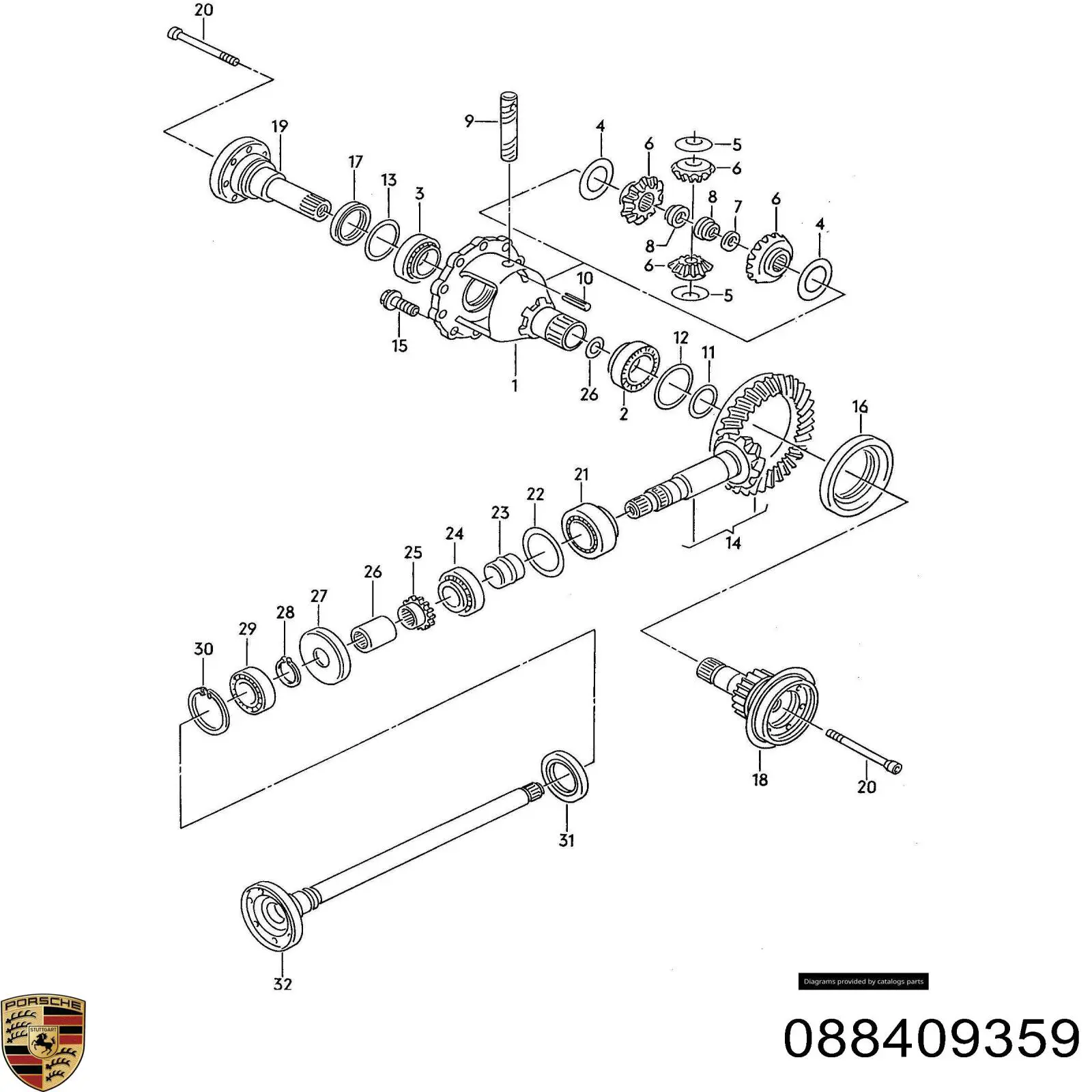 Болт головки блока циліндрів, ГБЦ 02J409359 VAG