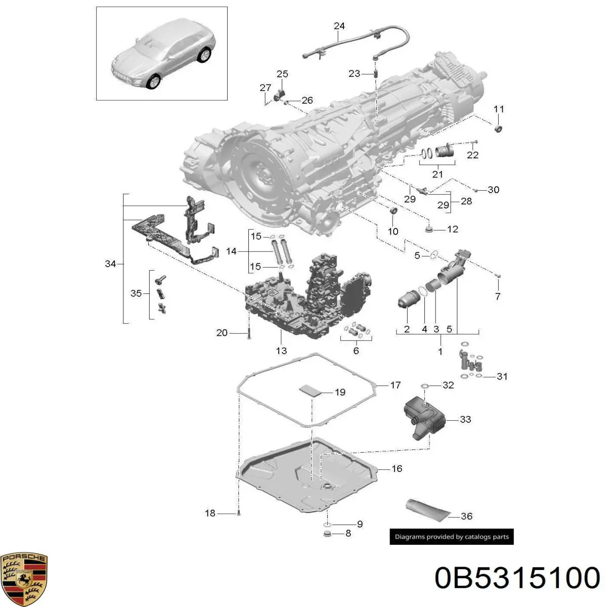  VAG 0B5315100 ціна, від 34.12 USD