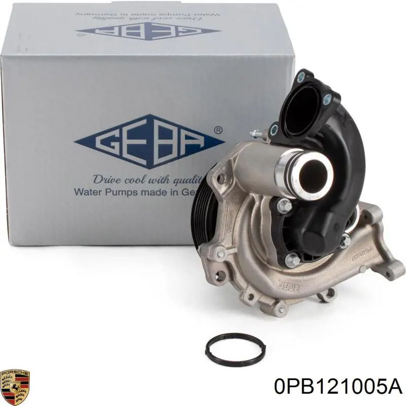 Помпа охолодження Porsche 0PB121005A ціна, від 31.85 USD