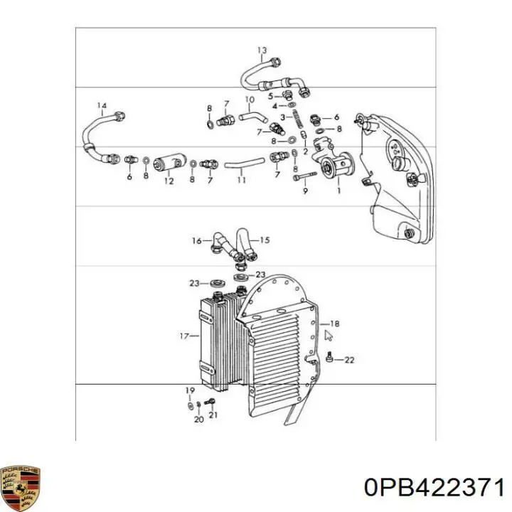  0PB422371 Porsche