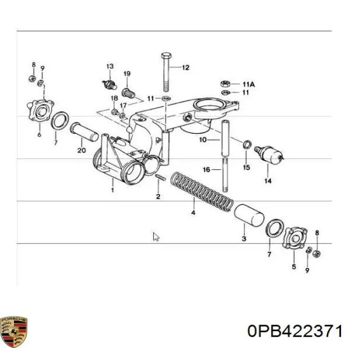 Porsche 0PB422371