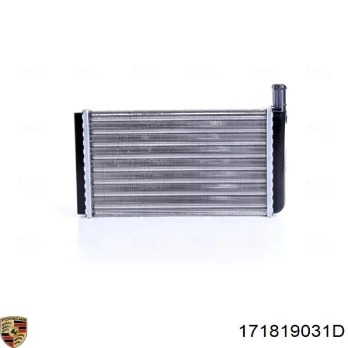 Купити 171819031D Porsche Теплообмінник