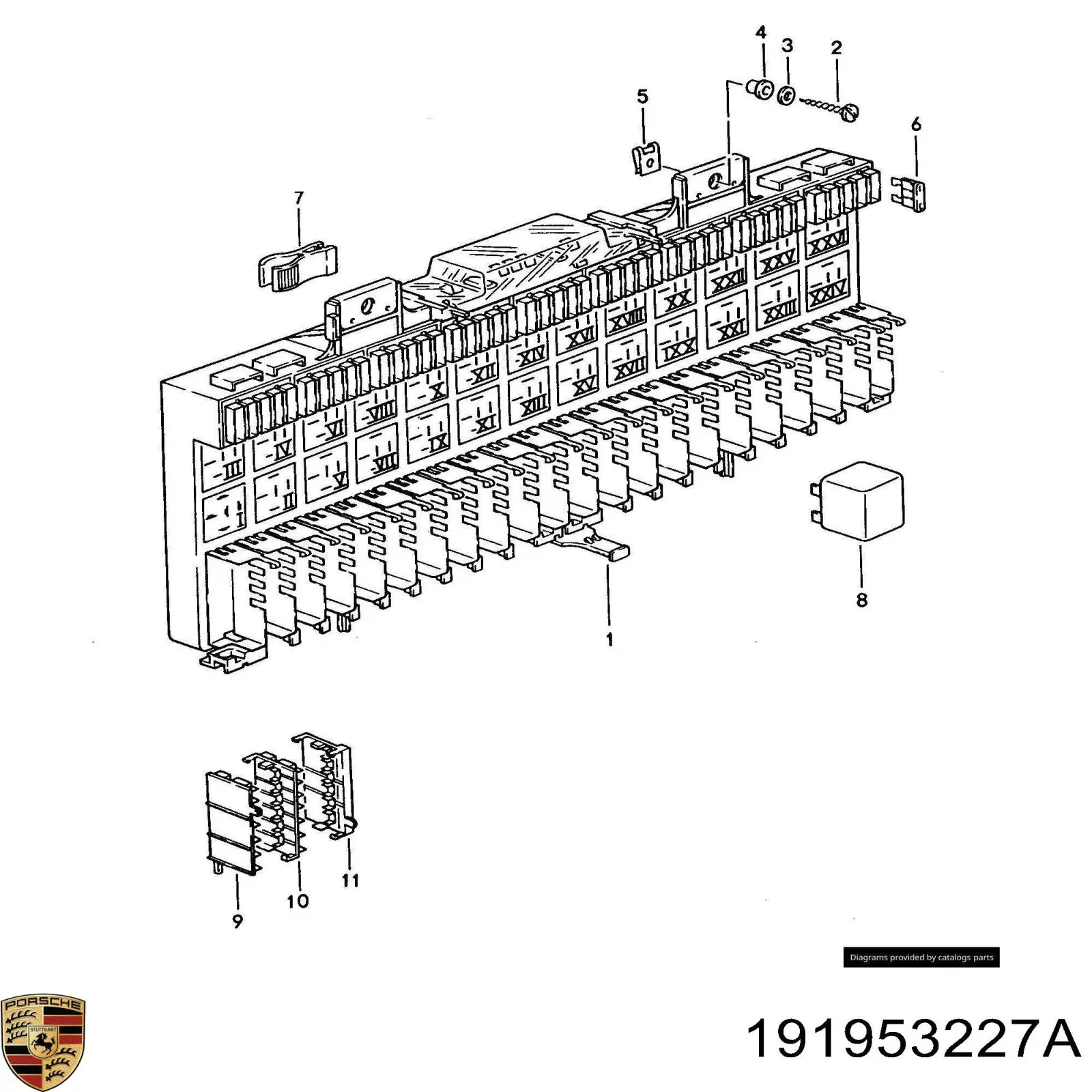 Автомобільні реле поворотів Porsche 191953227A ціна, від 5.19 USD