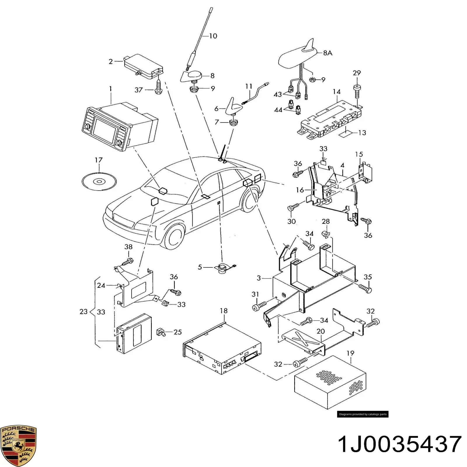  VAG 8D9035437 ціна, від 1.88 USD