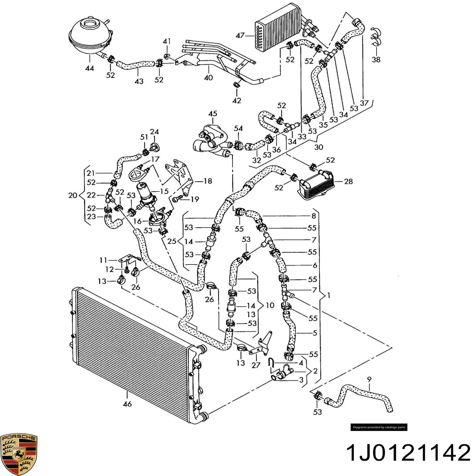  1J0121142 Porsche