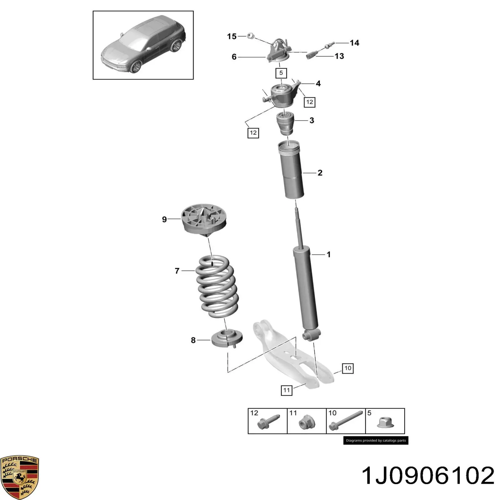  Porsche 1J0906102 ціна, від 1.90 USD