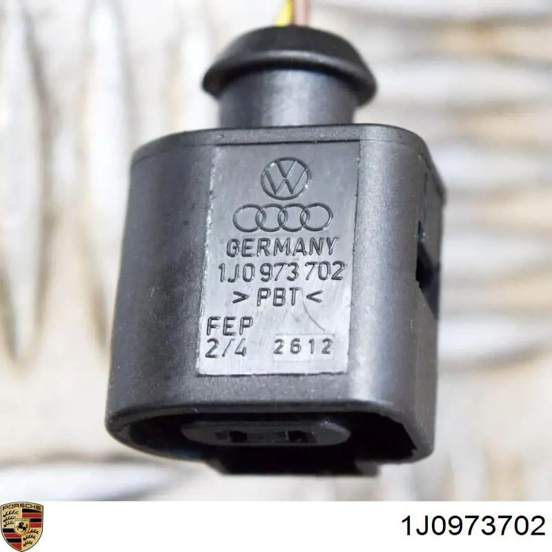 Роз'єм (фішка) датчика зносу гальмівних колодок Porsche 1J0973702 ціна, від 1.90 USD