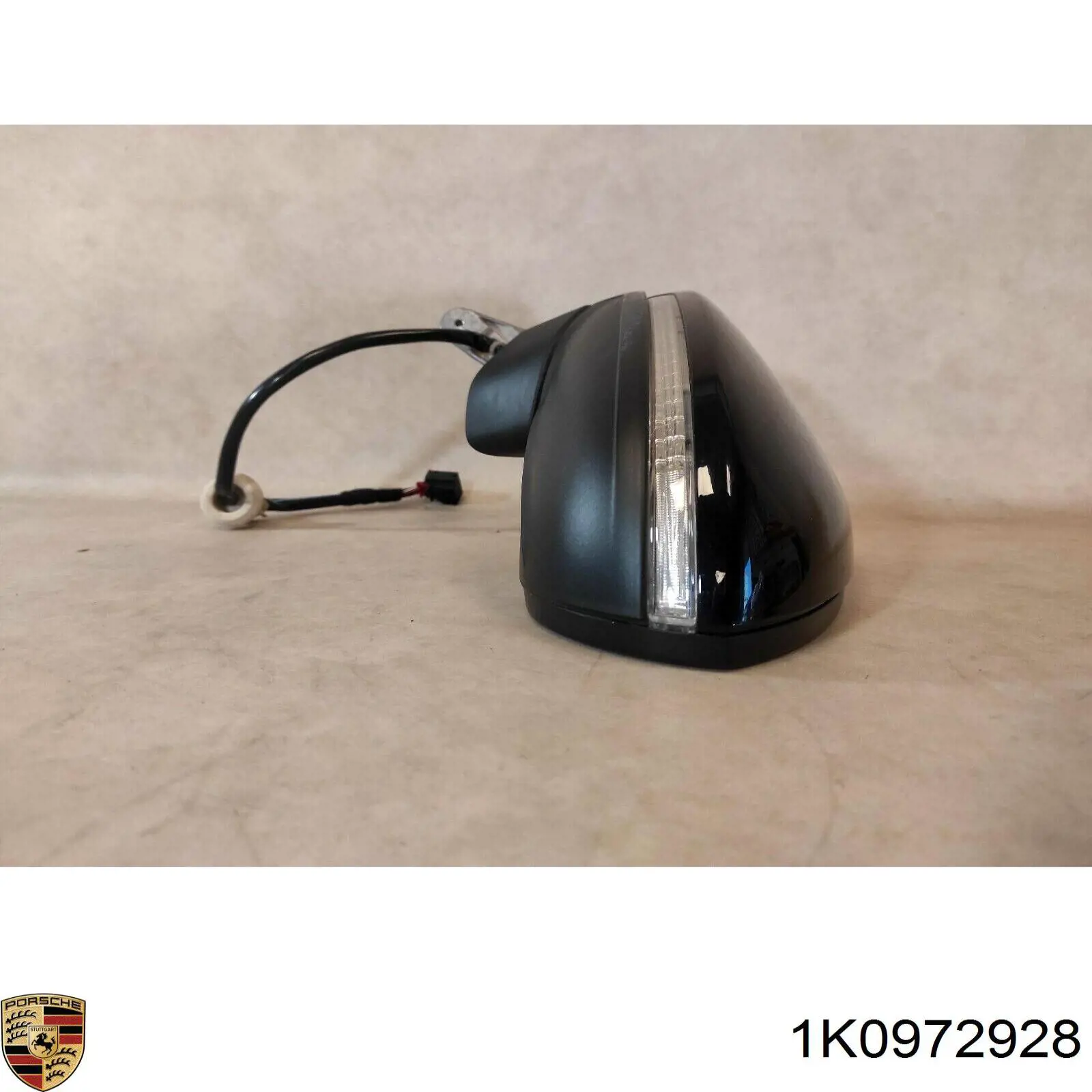 Накладка дзеркала заднього виду, ліва 1K0972928 Porsche