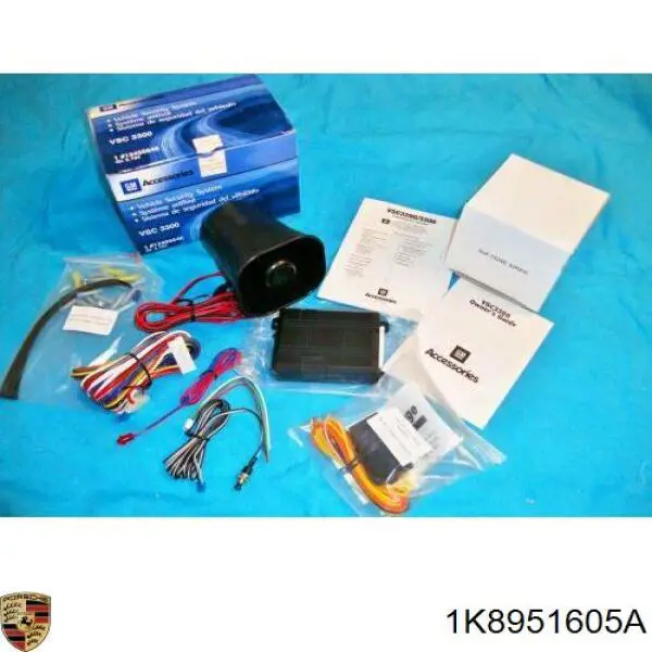 Сирена протиугінною системи Porsche 1K8951605A ціна, від 12.67 USD