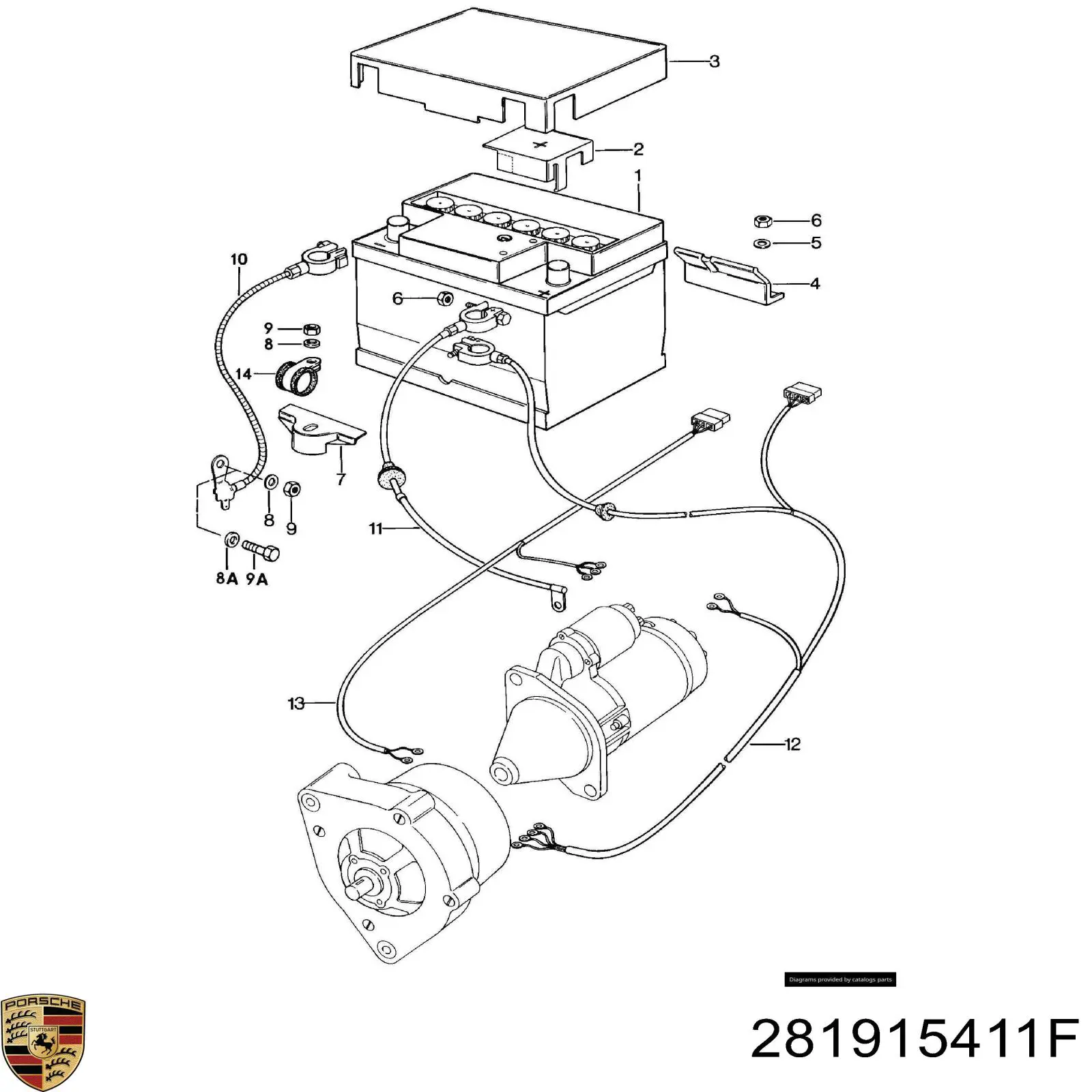  281915411F Porsche