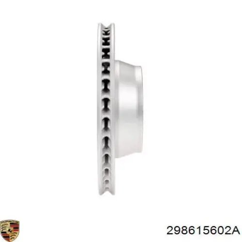 Купити 298615602A Porsche Диск заднього гальма