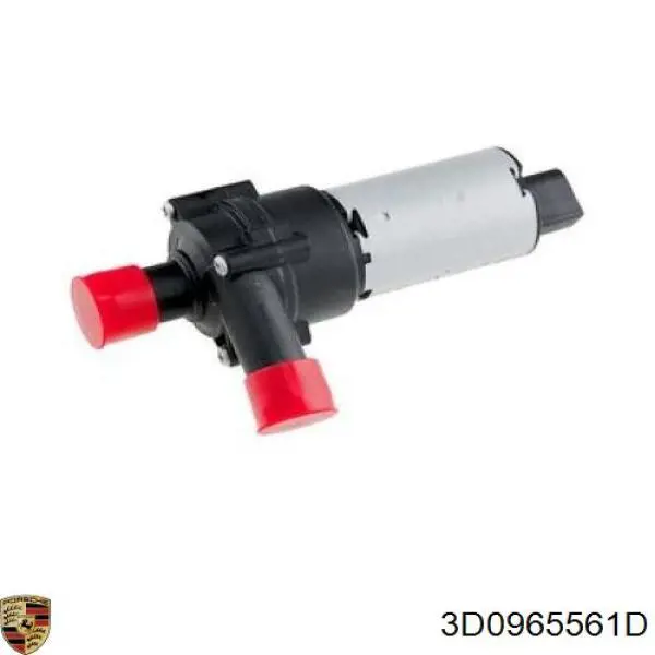 Помпа водяна (насос) охолодження, додатковий електричний 3D0965561D Porsche
