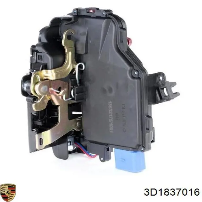 Замок передніх пасажирських дверей Porsche 3D1837016 ціна, від 25.19 USD