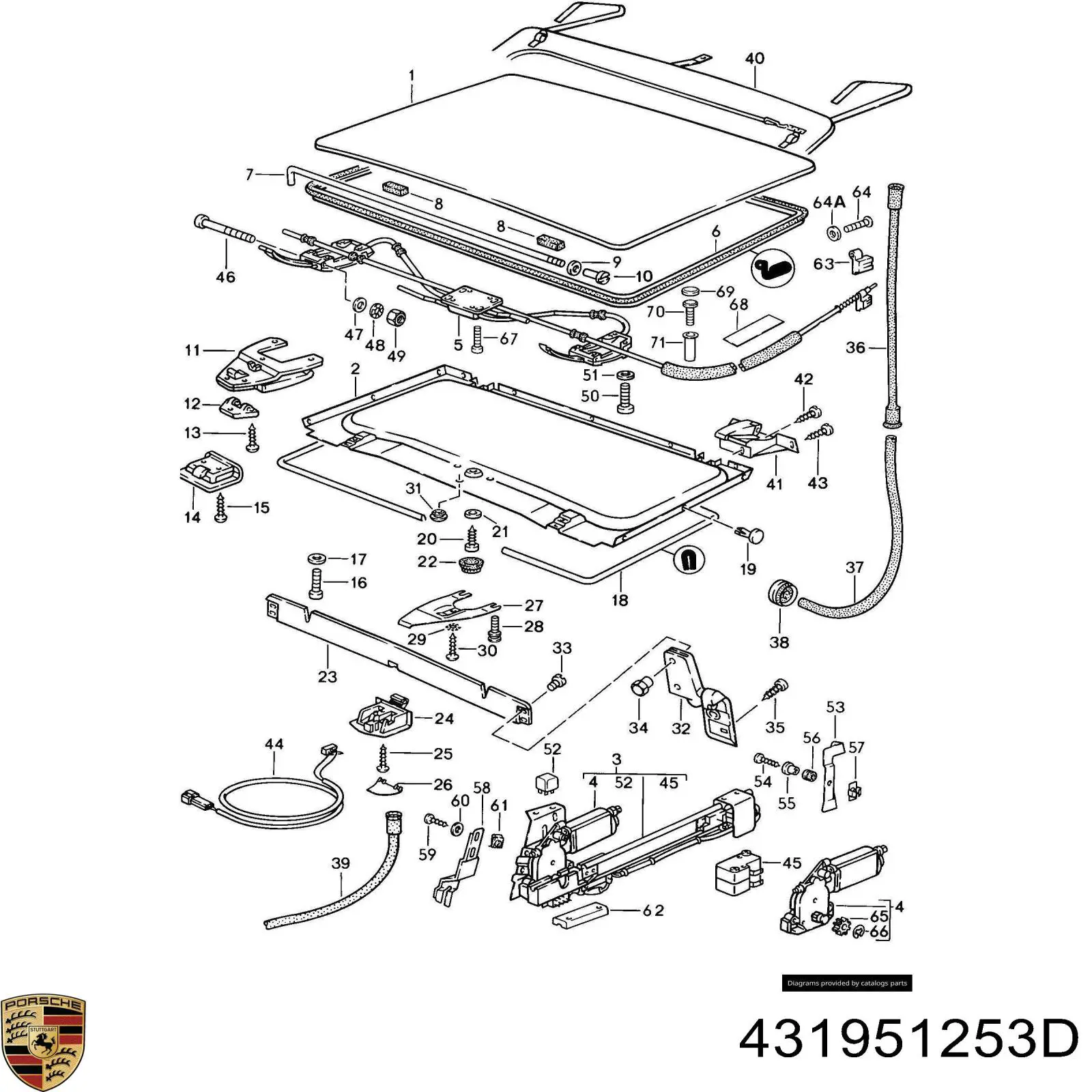  431951253D Porsche