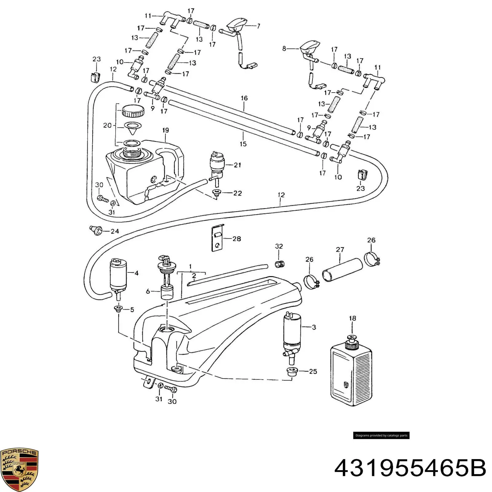  431955465B Porsche