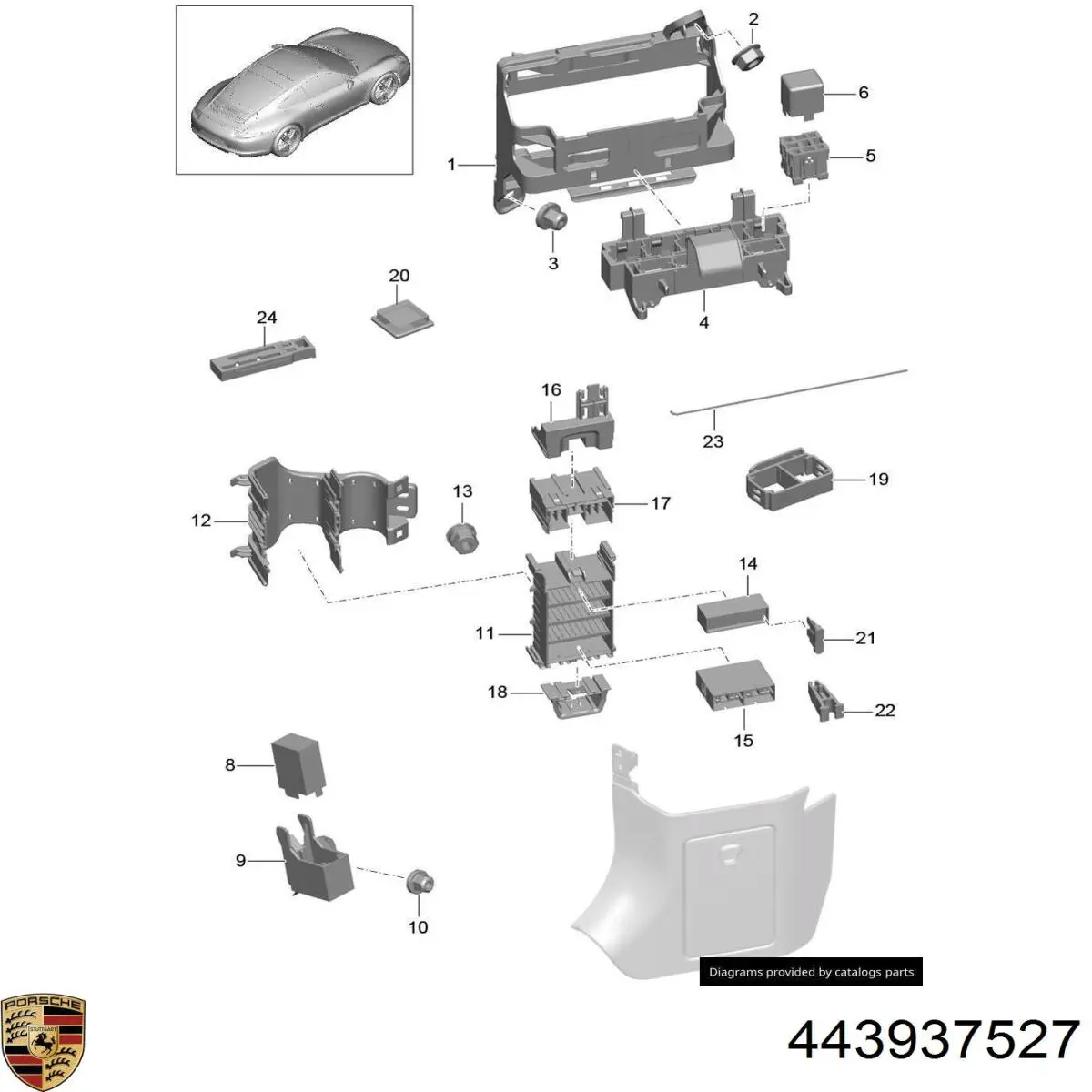 Купити 3079375276 VAG Корпус запобіжників