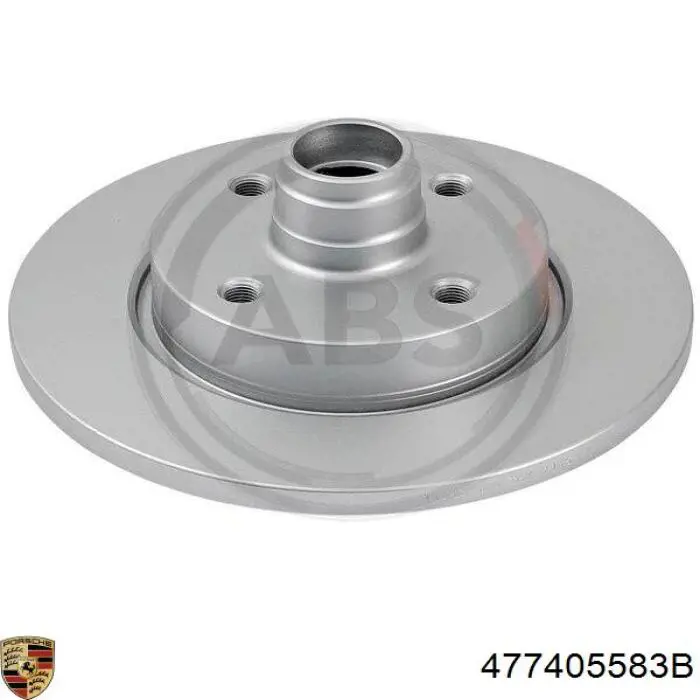 477405583B Porsche Гальмо дискове переднє