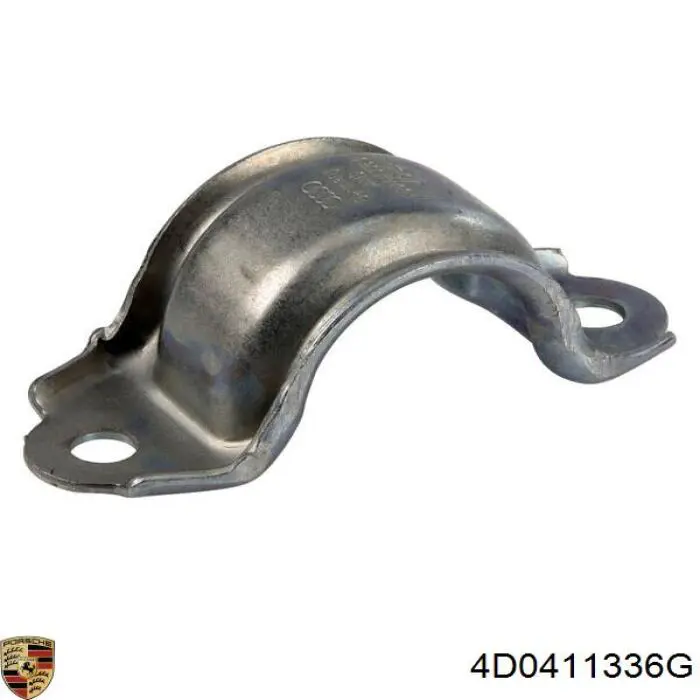 4D0411336G Porsche Хомут кріплення втулки стабілізатора, переднього
