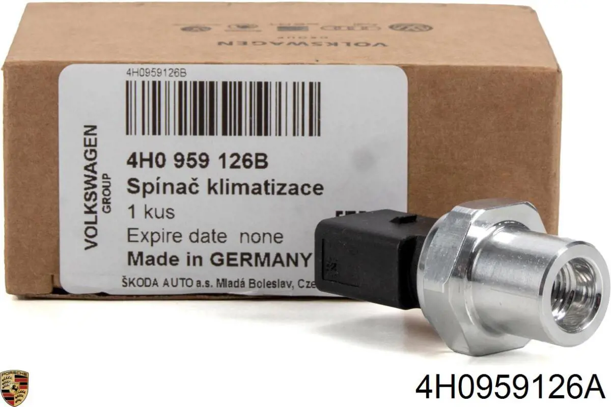 Купити 4H0959126A Porsche Датчик тиску кондиціонера
