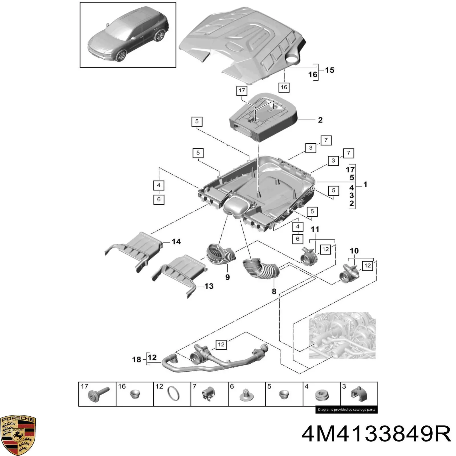 4M4133849R Porsche 