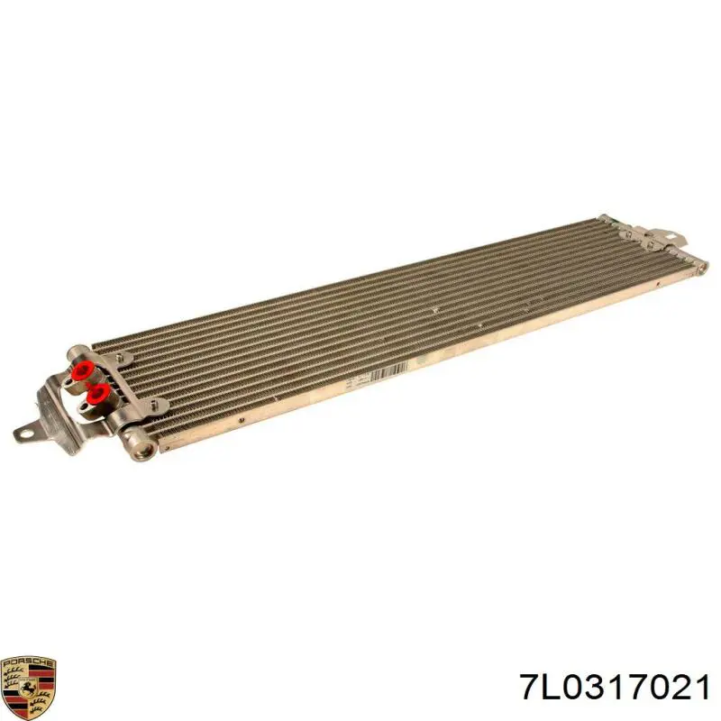 7L0317021 Porsche Радіатор охолодження, АКПП