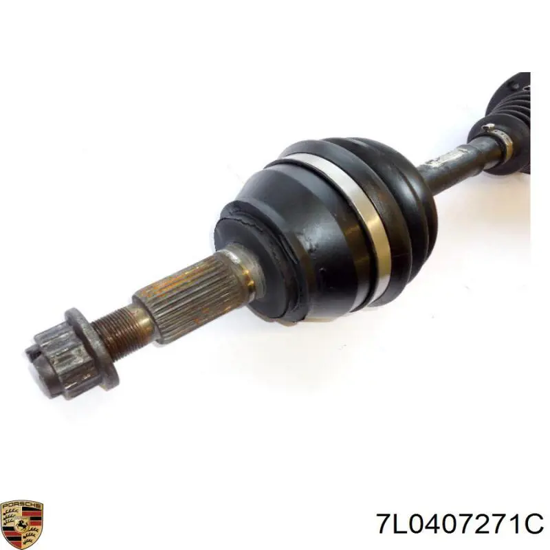 Купити 7L0407271C Porsche Вісь передня в зборі