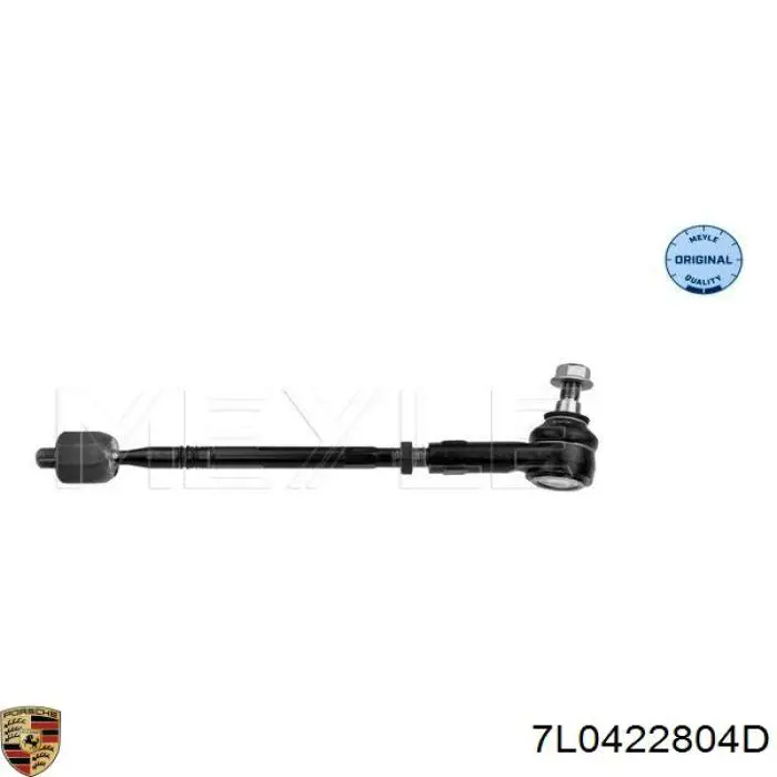 Тяга рульова в зборі, права Porsche 7L0422804D ціна, від 24.42 USD