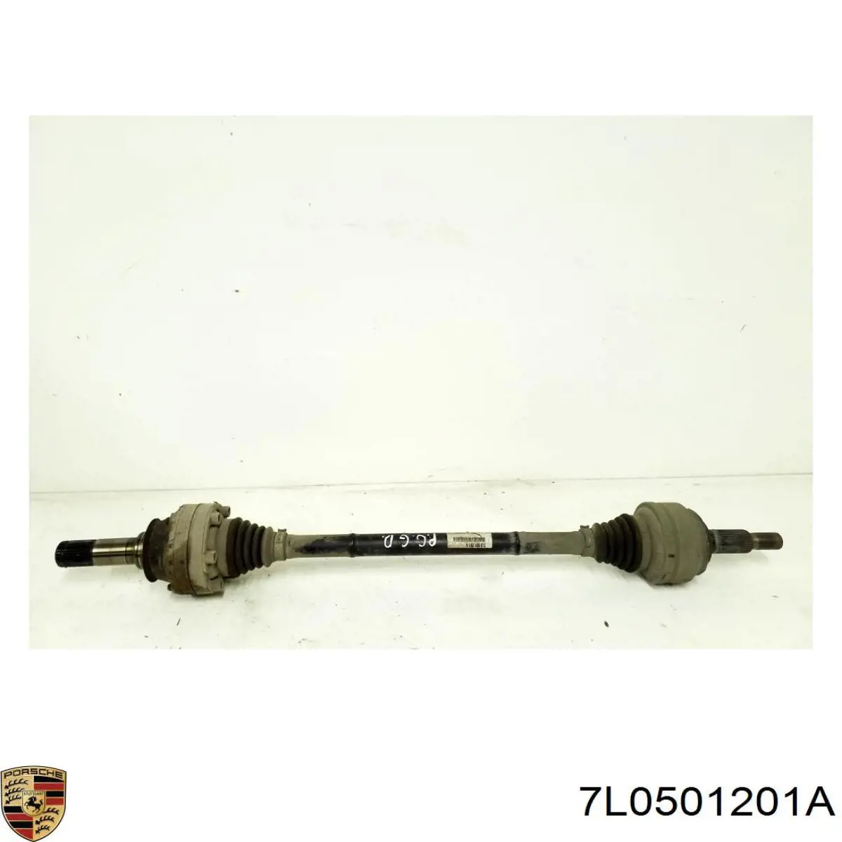 7L0501201A Porsche Привід задній