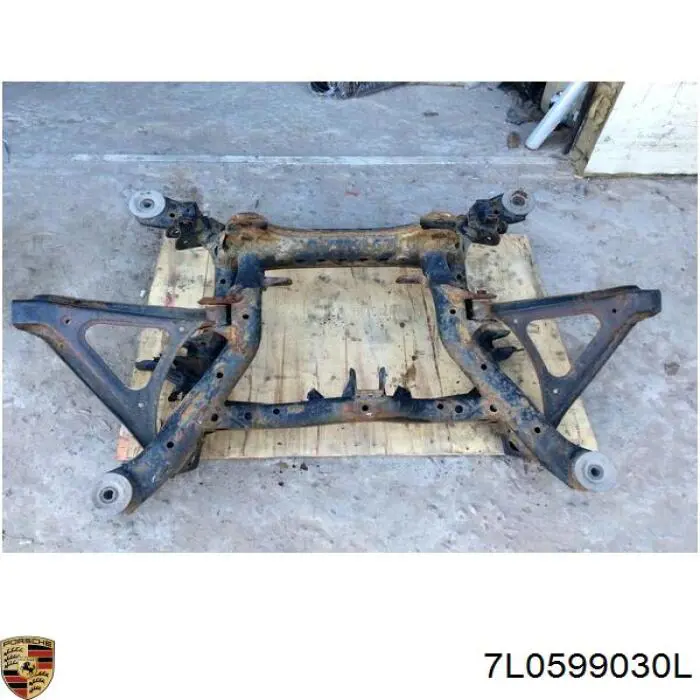 Балка задньої підвіски поперечна VAG 7L0599030P ціна, від 48.31 USD