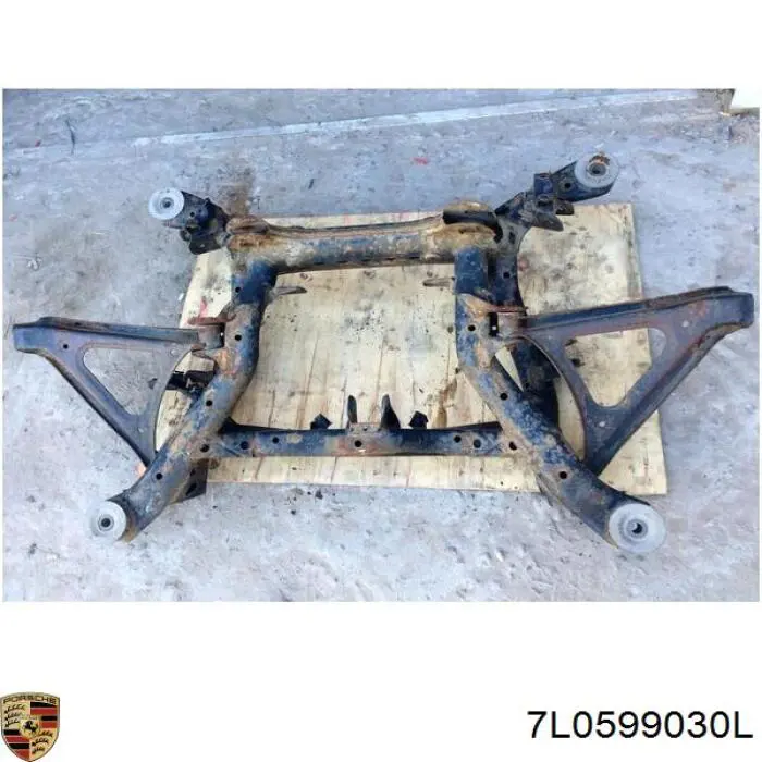 Купити 7L0599030P VAG Балка задньої підвіски, підрамник
