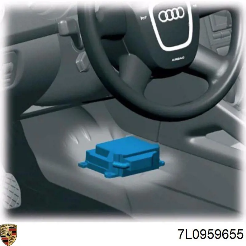 7L0959655 Porsche 