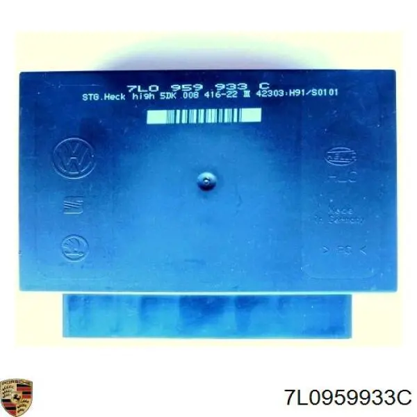 7L0959933C Porsche Блок комфорту передніх дверей