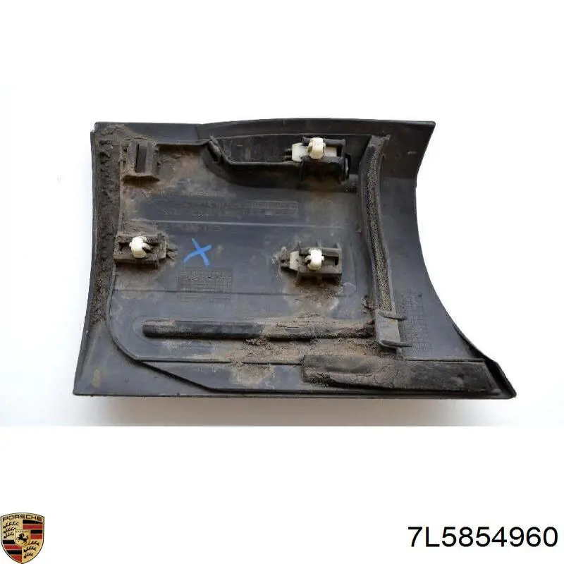 7L5854960 Porsche Накладка переднього правого крила