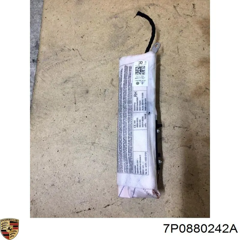 7P0880242 VAG Подушка безпеки AIRBAG спинки сидіння, правого