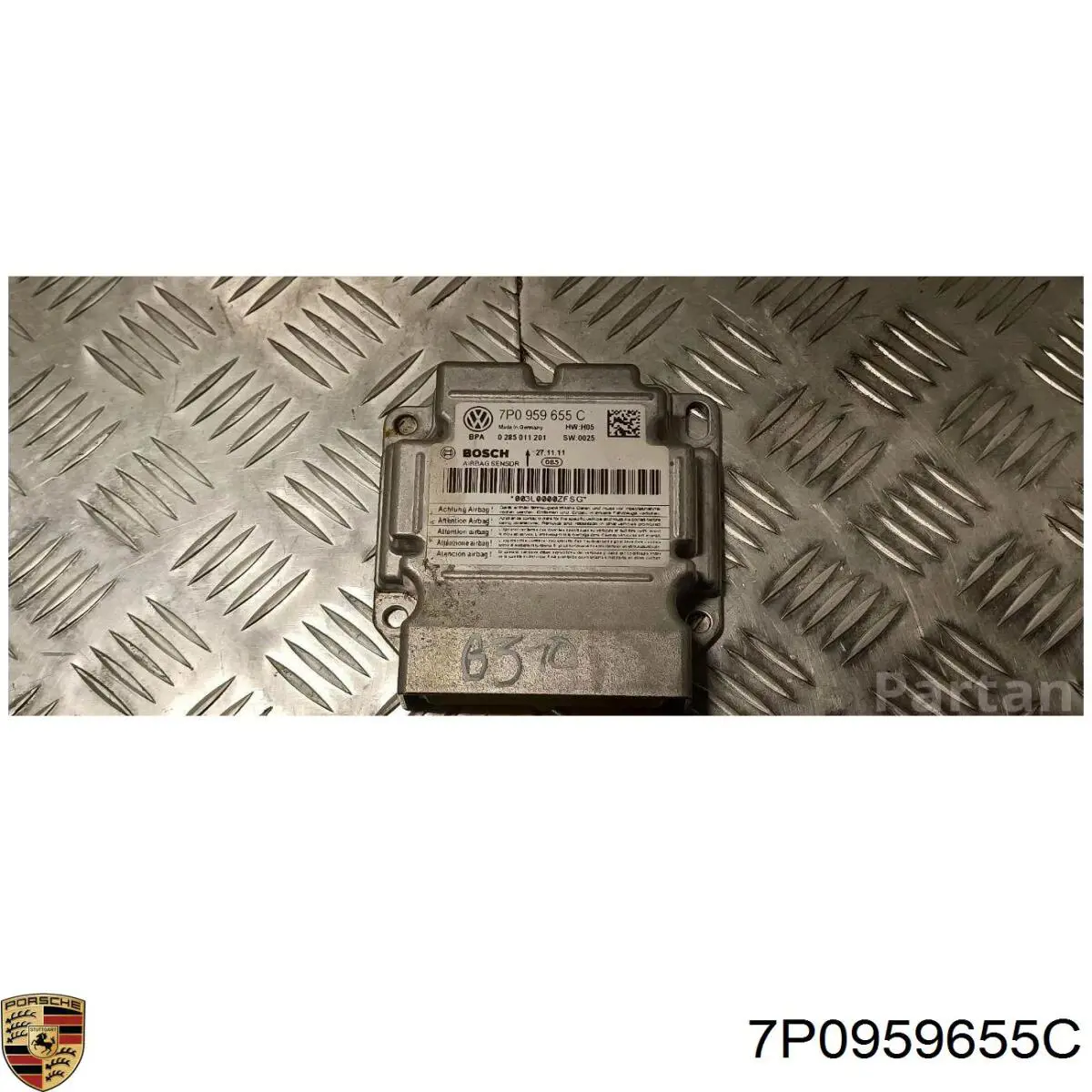 Купити 7P0959655C Porsche Модуль-процесор керування подушки безпеки