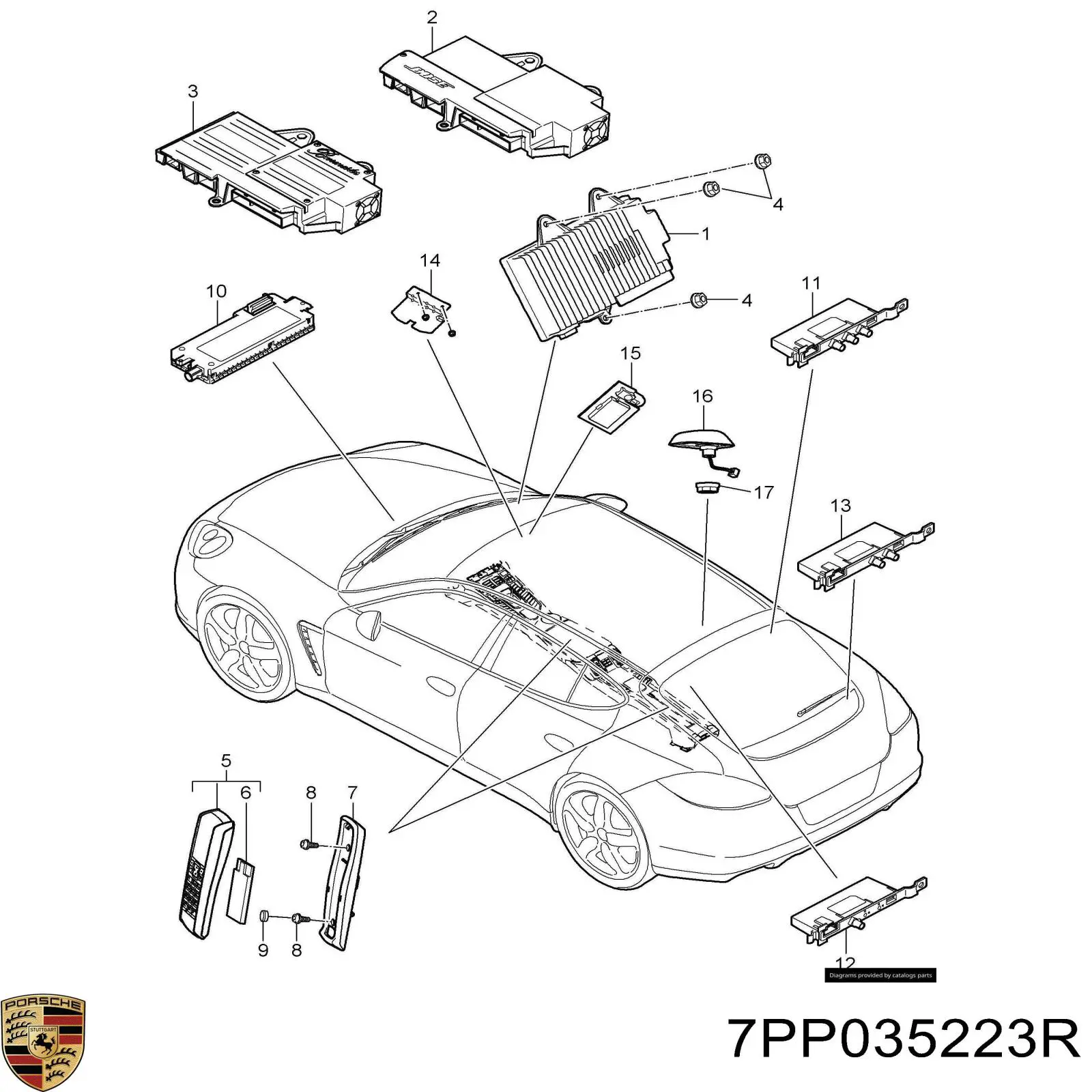 7PP035223R Porsche 