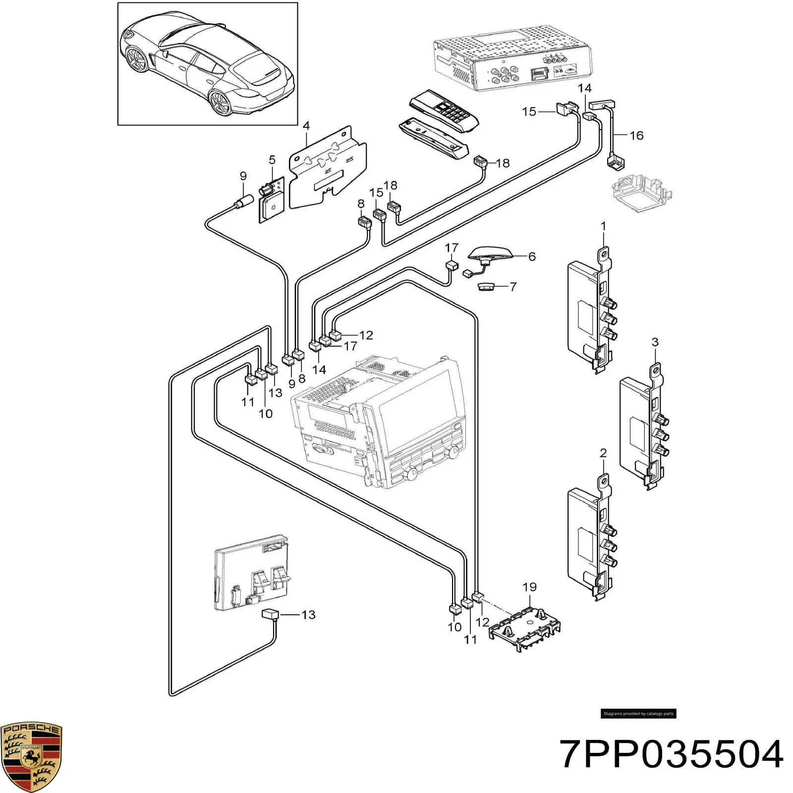  7PP035504A Porsche