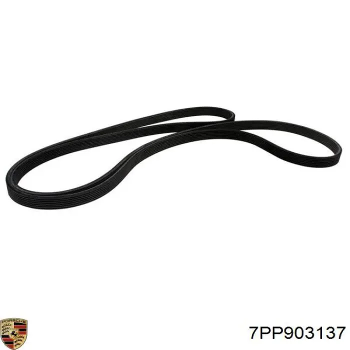 Клиновий ремінь Porsche 7PP903137 ціна, від 62.45 USD