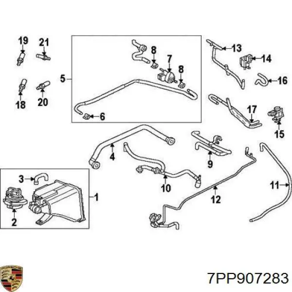 Купити 7PP907283 Porsche 