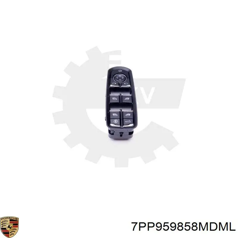 Кнопковий блок керування склопідіймачами передній лівий Casco CWR73045AS ціна, від 39.88 USD