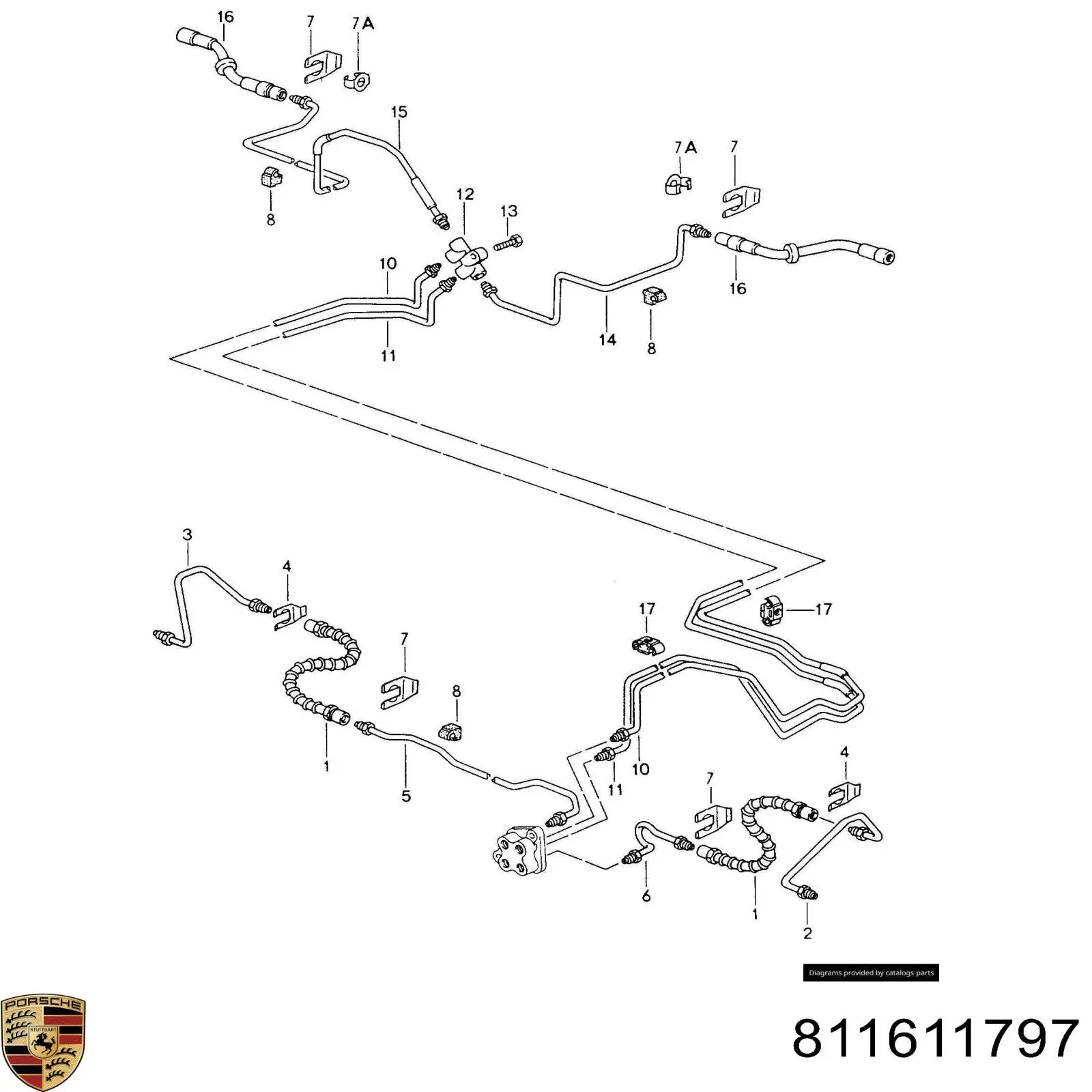  Porsche 811611797 ціна, від 1.27 USD
